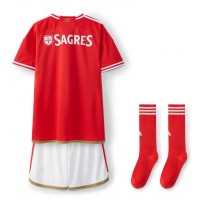 Dětský fotbalový dres Benfica 2023-24 Domácí Krátký Rukáv (+ trenýrky)